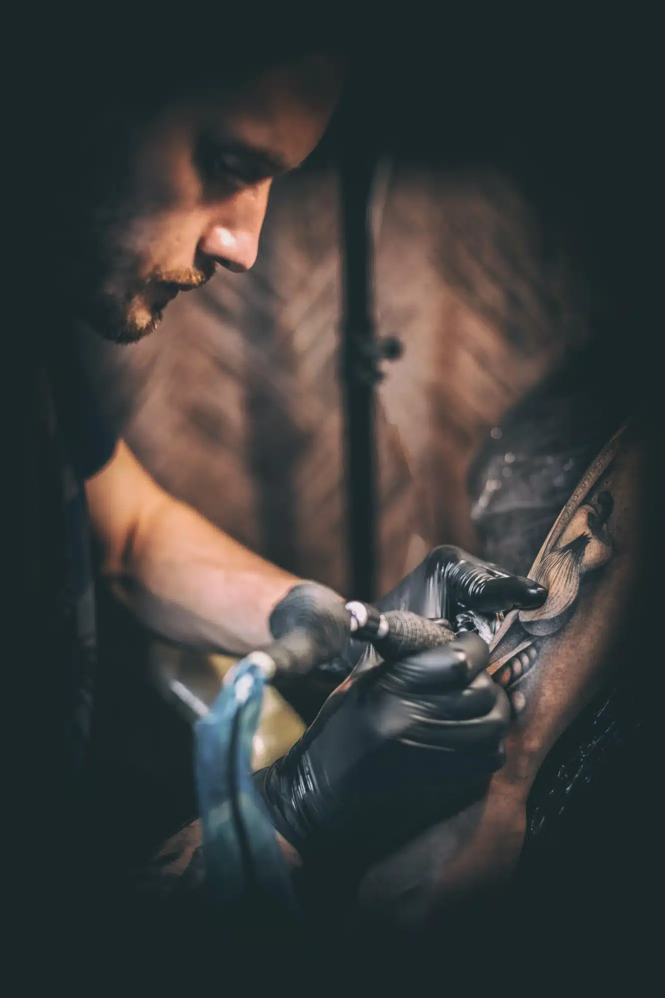 Professional tattooer