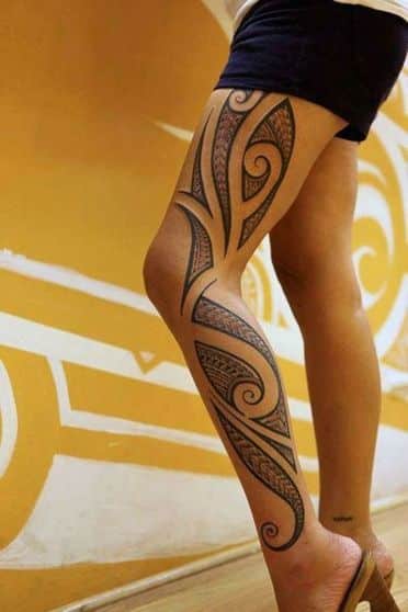 Tattoo For Legs