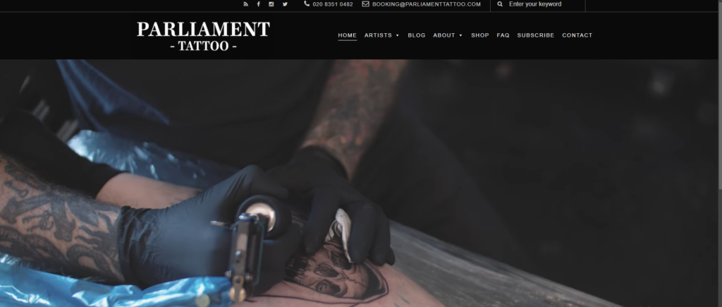 9. Parliament Tattoo