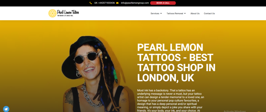 1. Pearl Lemon Tattoos