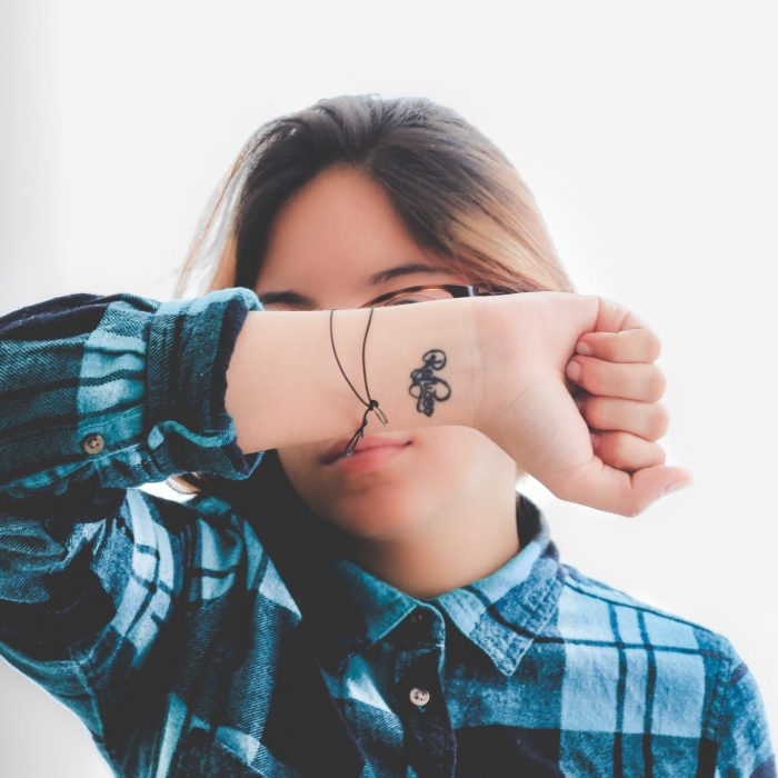 Minimalist Tattoo on wrist