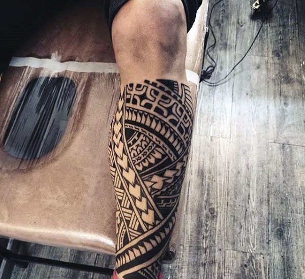 Tribal Tattoo for Legs